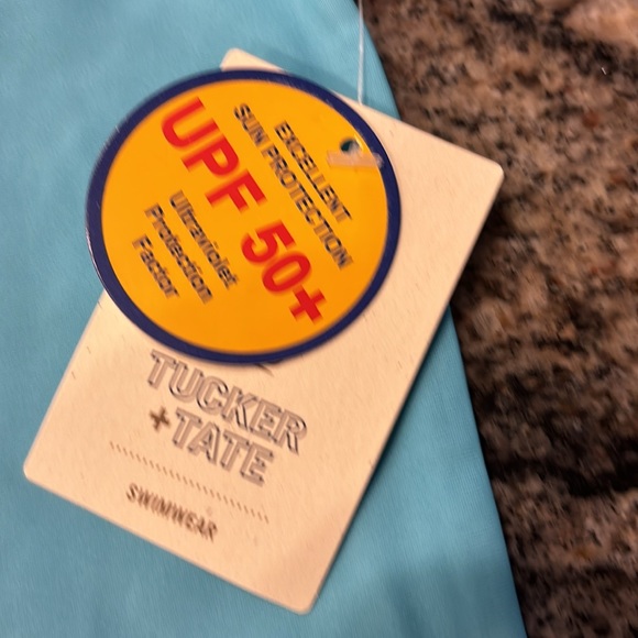 NWT Tucker + Tate UV Protection Swim Top. Size 6 months - Picture 2 of 3